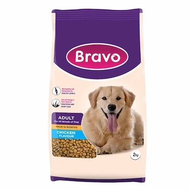 Bravo Dog Food Adult Chicken 2Kg