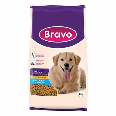 Bravo Dog Food Adult Chicken 8Kg