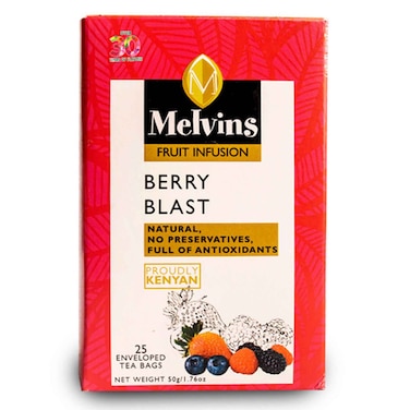 Melvins Berry Blast Tea Bags 50g