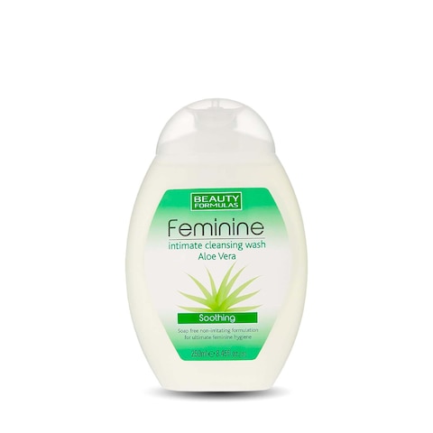 Beauty Formulas Feminine Intimate Cleans Wash Soothing (Aloevera) 250Ml