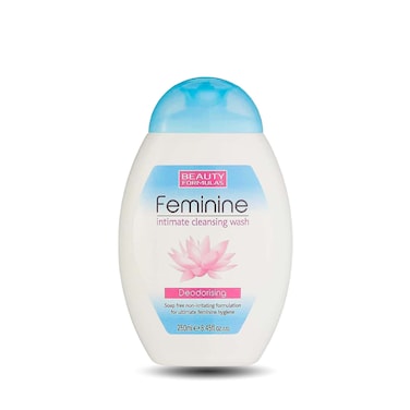 Beauty Formulas Feminine Intimate Cleans Wash Deodorising 250Ml