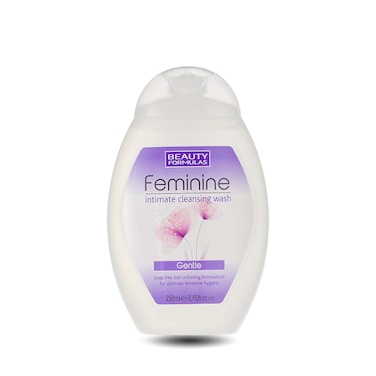Beauty Formulas Feminine Intimate Cleans Wash Gentle 250Ml