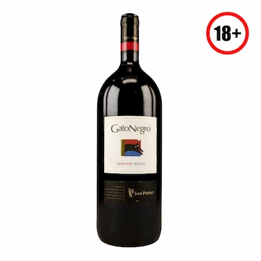 Gato Negro Cabernet Sauvignon Merlot Dry Red Wine 1.5l