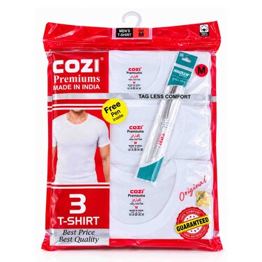 Genx Mens T-Shirt 3 Pcs Pack M