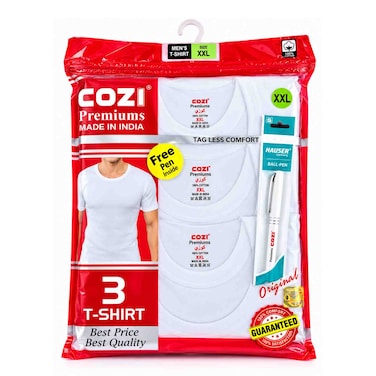 Genx Mens T-Shirt 3 Pcs Pack Xxl