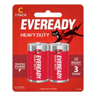 Eveready Heavy Duty C Red 87246