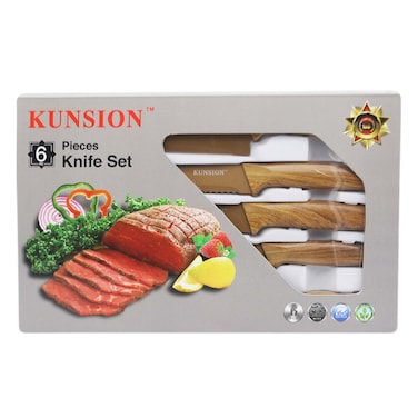 Signature Knife Block Set With Sharpener 17006