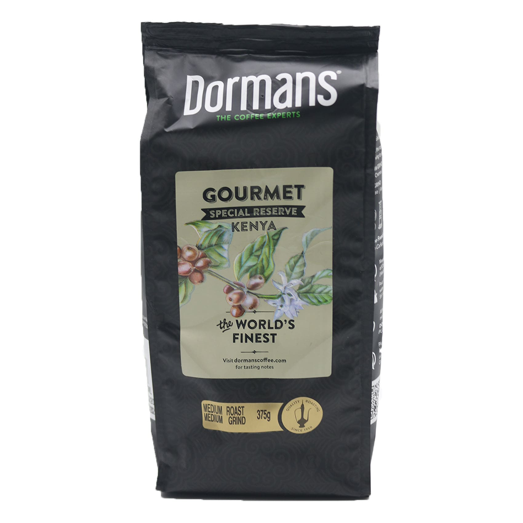 1KG Dorman's Medium Grind Medium Roast Kenya saving Kahawa 100% Natural Coffee Africa 500Gram Bags x Qty 2 Ready To Use Restaurant Hotel Dining