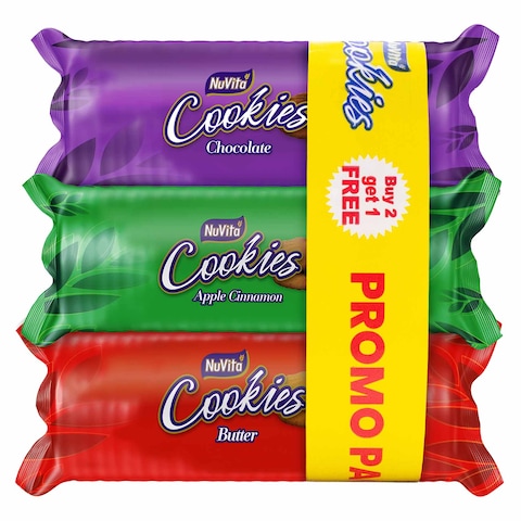 NuVita Cookies Assorted 100g 2+1