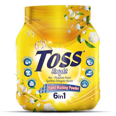 Toss Bright Detergent Powder 200g
