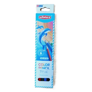 Pecker Colour Pencils 6Pieces