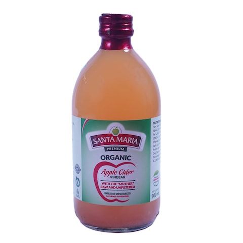 Santa Maria Organic Apple Cider Vinegar 500ml