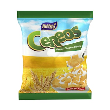 NuVita Cereos Honey &amp; Cinnamon Cereal 75g