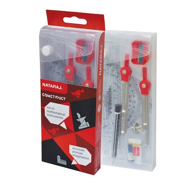 Nataraj Geometrical Set - Clear