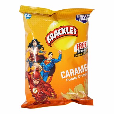 Krackles Toons Caramel Potato Crisps 30G