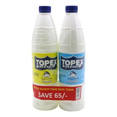 Topex Bleach Twin Pack 750Ml