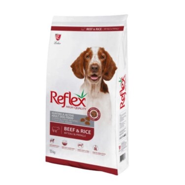 Reflex Reflex Adult Dog Food  Beef Flavour 15 kg