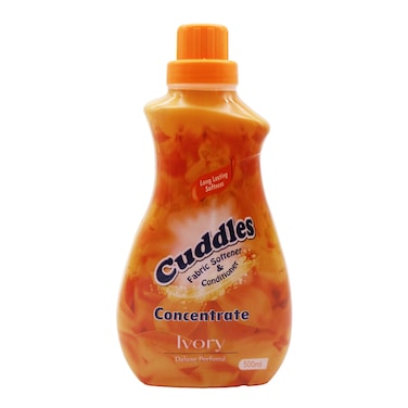Cuddles Fabric Softener Concentrate Ivory 500Ml