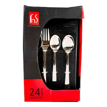 Fns Windsor Cutlery Set W/Win 24Pc