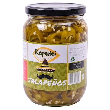 Kaputei Jalapenos Sliced Pickle 700g