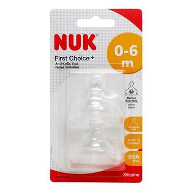 Nuk Silicon Teat S1 Medium Hole