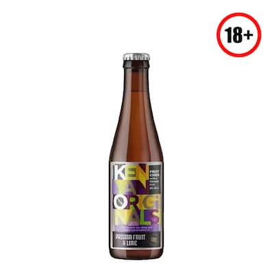 Kenyan Original  Passsion Fruit & Lime Cider Botttle 330Ml