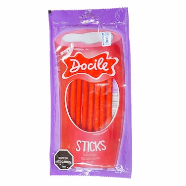 Docile Licorice Sour Strawberry Pencils Sweets Candy 70g