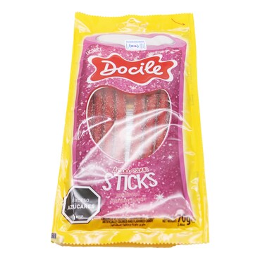 Docile Canudinho Strawberry Candy 70g