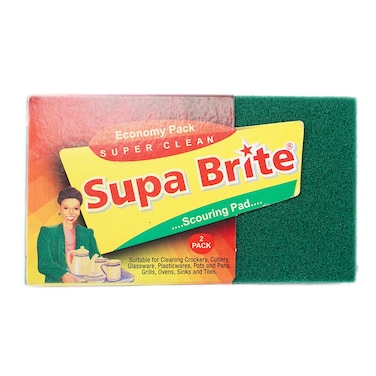 Supa Brite Giant Premium Scourer 6 Pieces