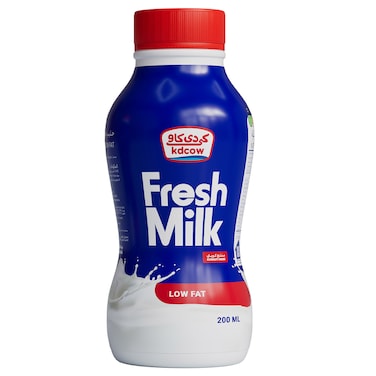 KDCow Fresh Low Fat Milk 200ml