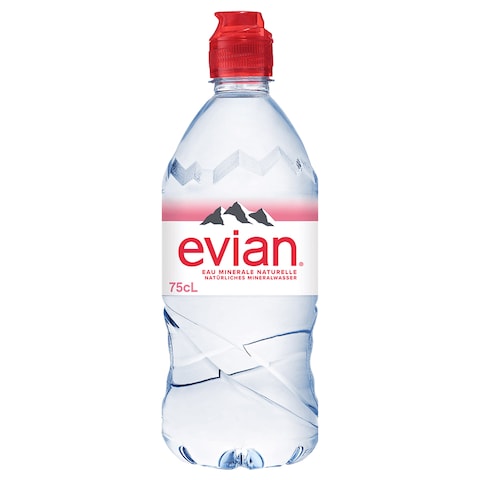 Evian Natural Mineral Water 750ml