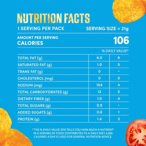 Lays Tomato Ketchup Potato Chips 160g