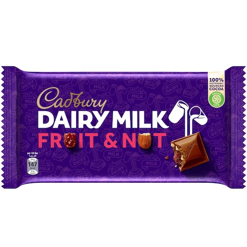 Cadbury Dairy Milk Fruit &amp; Nut Chocolate 230G