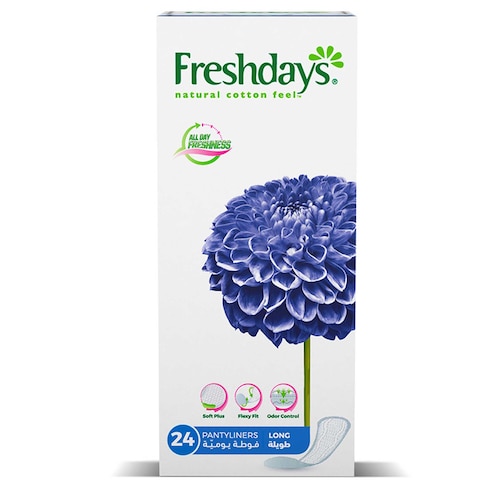 FRESHDAYS  DAILY COMFORT LONG PATYLINERS X24