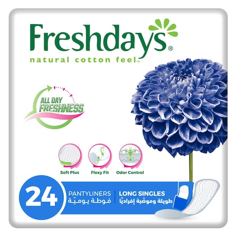 FRESHDAYS  DAILY COMFORT LONG PATYLINERS X24
