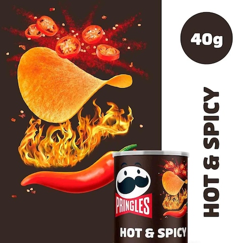PRINGLES SMALL HOT &amp; SPICY 40G