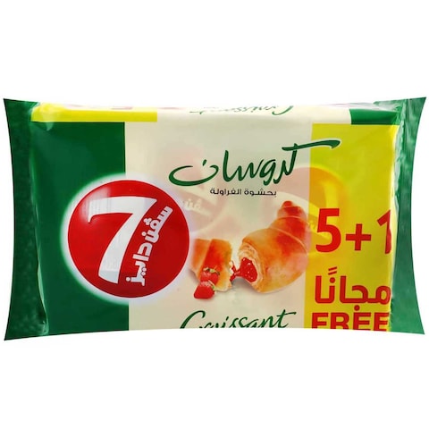 سفن دايز كرواسون فراولة 300 جم 