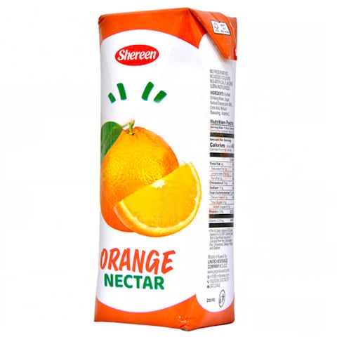 Shereen Orange Nectar Juice 250ml