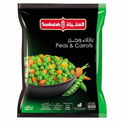 SUNBULAH PEAS &amp; CARROTS 900g