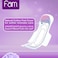 Fam Maxi Sanitary Folded With Wings Pads 24 Pieces