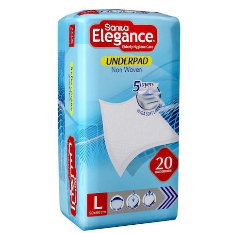 Sanita Medica Large Underpads 20 Pieces