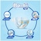 Sanita Bambi Size 4 Large 8-16Kg Mega Pack Diapers 80 Pieces