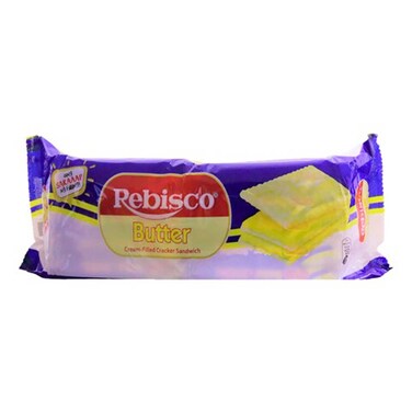 Rebisco Butter Cream Filled Cracker Sandwich 32g Pack of 10