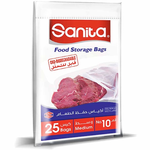 Sanita Elegance Food Storage Bags Pack of 25