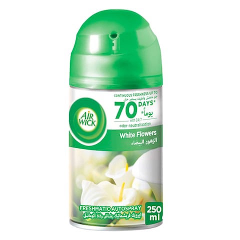 Air Wick Freshmatic Autospray Refill, White Flowers Fragrance