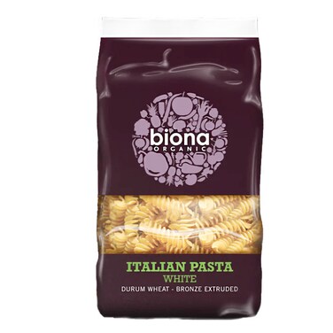 Biona Organic Italian White Pasta Fusilli nbsp 500g