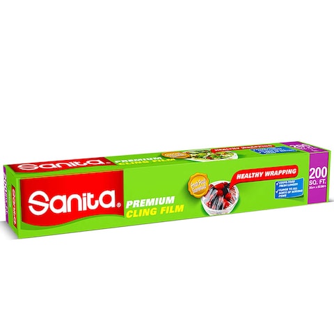 Sanita Premium Cling Film 200Sq.Ft