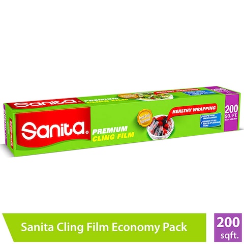Sanita Premium Cling Film 200Sq.Ft