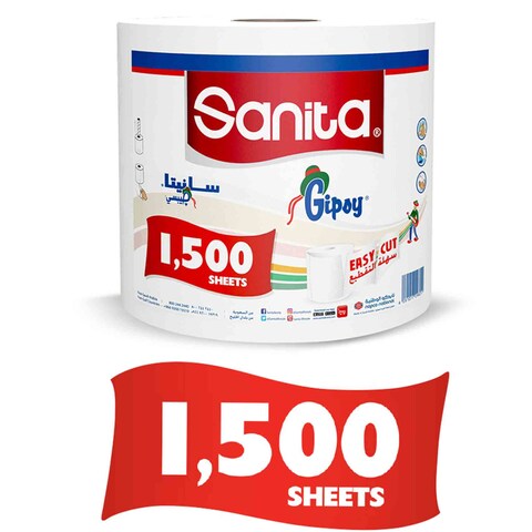 Sanita Gipsy Tissue Roll 1500 Pieces