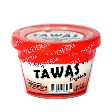 Tawas Snow White Odor Removal With Perfume Powder 50g Assorted